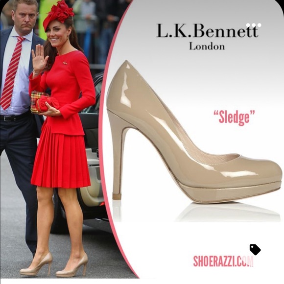 LK Bennett Tan Patent Leather Heels, Court Shoes - Size EUR 40 or US 9 - Picture 11 of 12